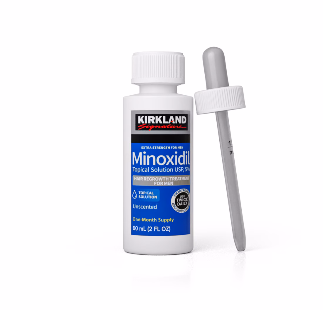 Kirkland Minoxidil 5% in Kenya – 1 Month Supply Beard & Hair Growth | KSh 1,000